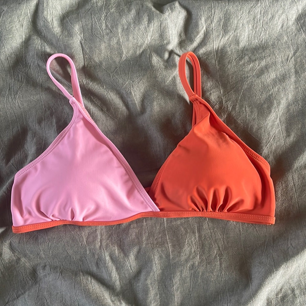 Orange and pink top from SHEIN